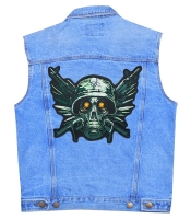 Нашивка термо Armageddon (skull) наспинна (thps-099)