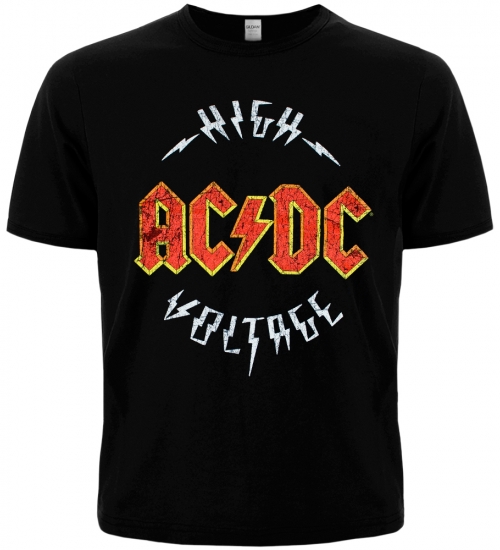 Футболка AC/DC - HIGH VOLTAGE (Officially Licensed)