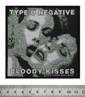 Нашивка ткана Type O Negative "Bloody Kisses" (ofp-004)