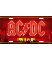 Подарункова табличка AC/DC - PWR UP (npol-001)