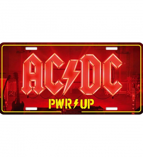 Подарункова табличка AC/DC - PWR UP (npol-001)