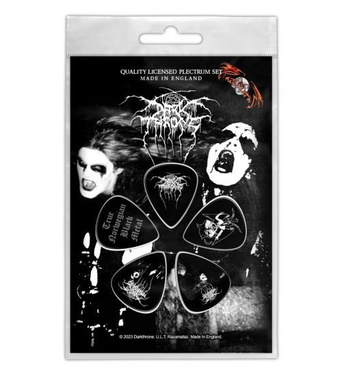 Подарунковий набір медіаторів DARKTHRONE - TRUE NORWEGIAN BLACK METAL (mol-034)