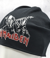 Шапка IRON MAIDEN - THE TROOPER (з друкованим логотипом) hpol-016