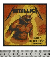 Нашивка ткана METALLICA - JUMP IN THE FIRE (ofp-065)