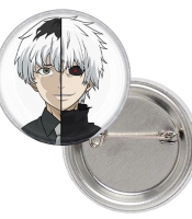 Значок Tokyo Ghoul (Ken Kaneki)
