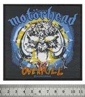 Нашивка ткана MOTORHEAD - OVERKILL (ofp-209)
