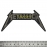 Нашивка ткана METALLICA - 72 SEASONS CHARRED LOGO CUT OUT (ofp-153)