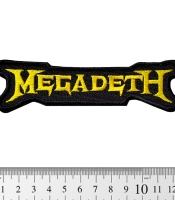 Нашивка Megadeth (yellow logo)