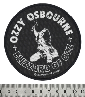 Нашивка ткана OZZY OSBOURNE - BLIZZARD OF OZZ (ofp-071)