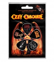 Подарунковий набір медіаторів OZZY OSBOURNE - CLASSIC LOGO (mol-017)