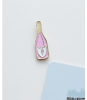 Металевий пін (upn-034) Рожеве шампанське