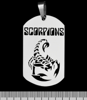 Кулон Scorpions (скорпіон) (ptsb-168) жетон