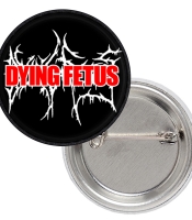 Значок Dying Fetus (logo)
