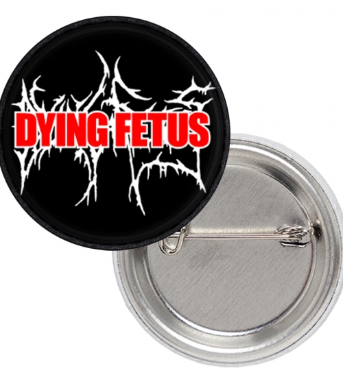 Значок Dying Fetus (logo)