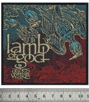 Нашивка ткана LAMB OF GOD - ASHES OF THE WAKE (ofp-269)