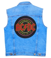 Нашивка наспинна катана AC/DC - HIGH VOLTAGE ROCK N ROLL (olbp-164)