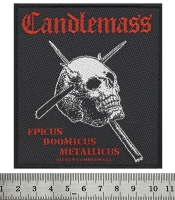 Нашивка ткана CANDLEMASS - EPICUS DOOMICUS METALLICUS (ofp-352)