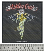 Нашивка ткана MOTLEY CRUE - DR FEELGOOD (ofp-204)