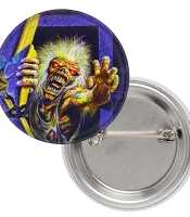 Значок Iron Maiden (No Prayer for the Dying)