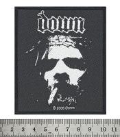 Нашивка ткана DOWN - LOGO/FACE (ofp-183)
