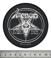 Нашивка ткана VENOM - IN LEAGUE WITH SATAN (ofp-105)