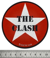 Нашивка ткана THE CLASH - MILITARY LOGO (ofp-304)