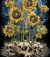 Плакат Invaders Must Die (Соняшники)