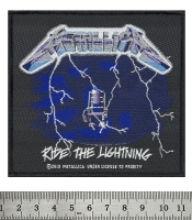 Нашивка ткана METALLICA - RIDE THE LIGHTNING (ofp-155)