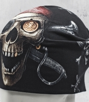 Шапка Піратський череп - Чорна мітка (hth-009)