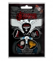 Подарунковий набір медіаторів SAXON - WHEELS OF STEEL (mol-018)