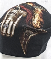 Шапка Череп Metalhead (гітари навхрест) (hth-002)