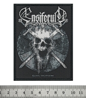 Нашивка ткана ENSIFERUM - SKULL (ofp-111)