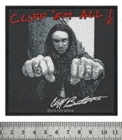 Нашивка ткана METALLICA - CLIFF 'EM ALL (ofp-151)