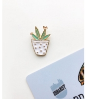 Металевий пін (upn-082) Succulents