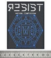 Нашивка ткана WITHIN TEMPTATION - RESIST HEXAGON (ofp-236)