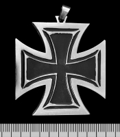 Кулон Железный крест (большой) (ptsb-144) фигурный