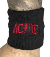 Напульсник махровий AC/DC - RED LOGO (wol-049)