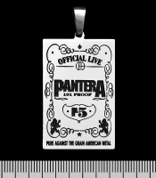 Кулон Pantera (Pure AgainstThe GrainAmerican Metal) (ptsb-084) прямоугольный