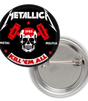 Значок Metallica (Metal Militia)