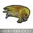 Нашивка ткана METALLICA - FLAMING SKULL CUT OUT (ofp-161)