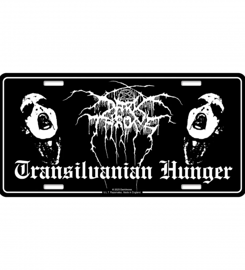 Подарункова табличка DARKTHRONE - TRANSILVANIAN HUNGER (npol-003)