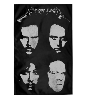 Прапор (текстильний постер) METALLICA - BLACK ALBUM (fol-012)