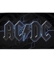 Прапор AC/DC "Thunderstruck" (logo), без отворів sfc-034