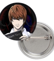 Значок Death Note (Kira-face)