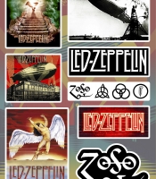 Стікерпак Led Zeppelin SP-133
