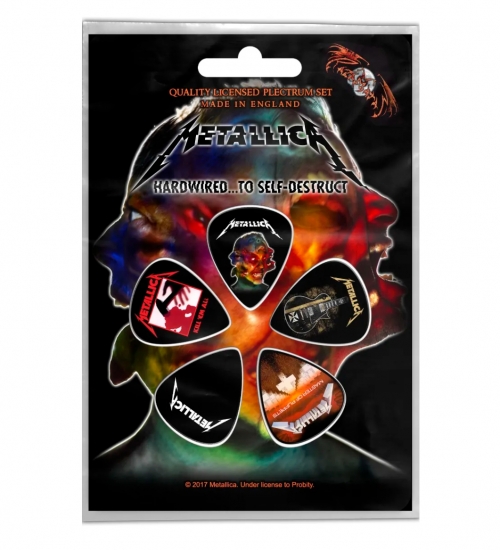 Подарунковий набір медіаторів METALLICA - HARDWIRED TO SELF DESTRUCT (mol-003)