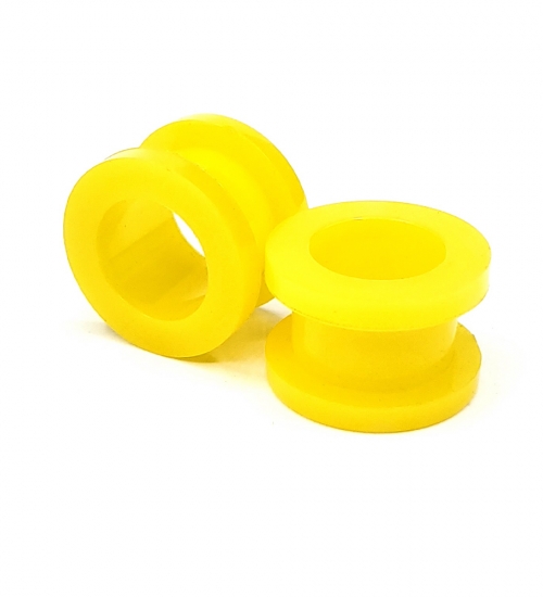 Комплект Тоннель акрил желтый (2 шт, 11 мм, шайба 16 мм)