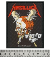 Нашивка ткана METALLICA - DAMAGE INC. (ofp-381)
