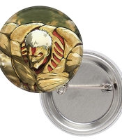 Значок Attack on Titan (Бронированный Титан)