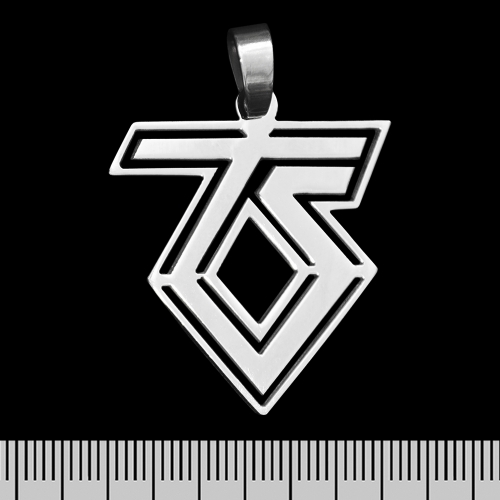Кулон Twisted Sister (logo) (ptsb-127) фигурный